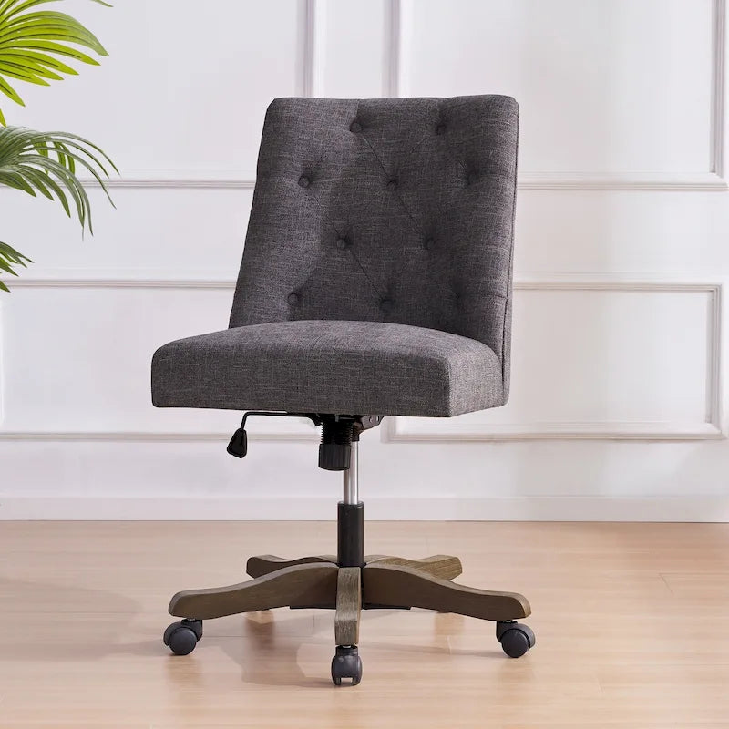 Fauteuil de bureau pivotant rembourré