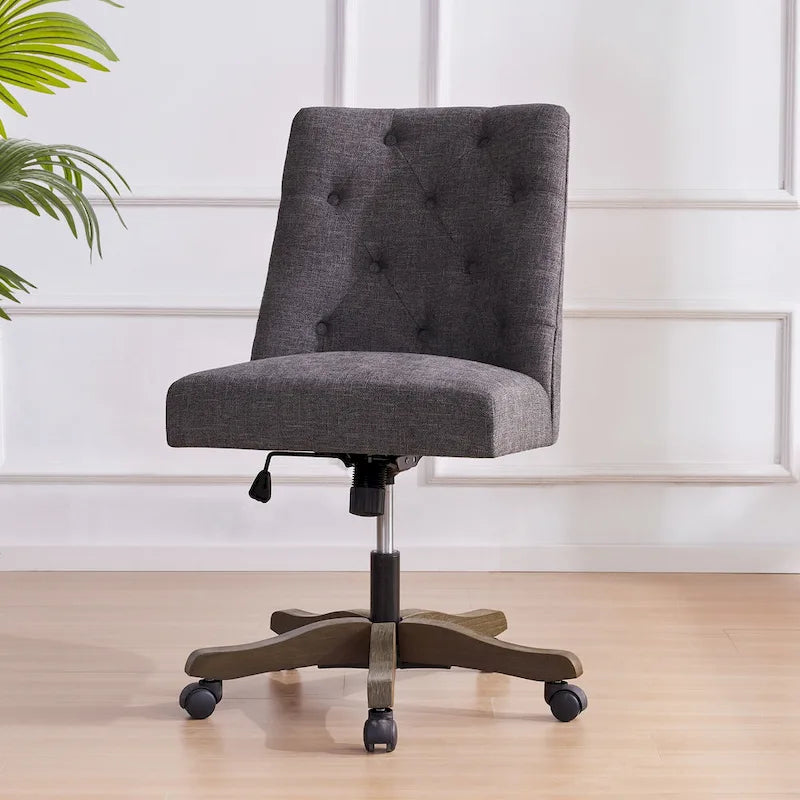 Fauteuil de bureau pivotant rembourré