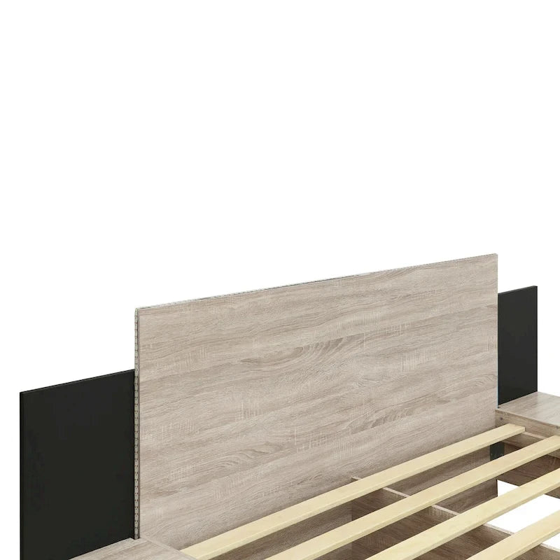 Lit plateforme flottant de style moderne