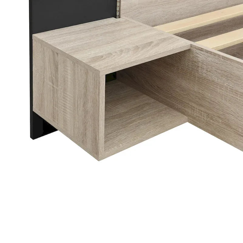 Lit plateforme flottant de style moderne