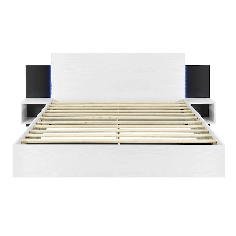 Lit plateforme flottant de style moderne