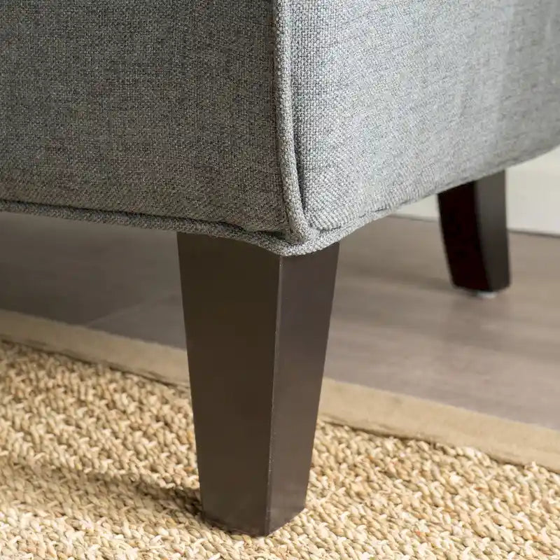 Canapé double en tissu