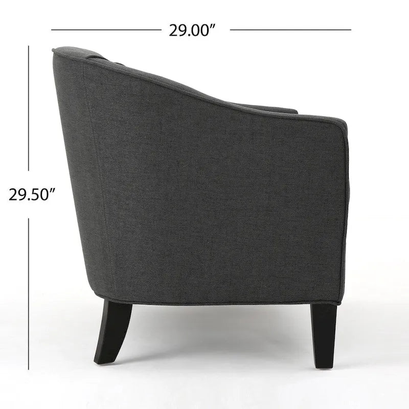 Canapé double en tissu