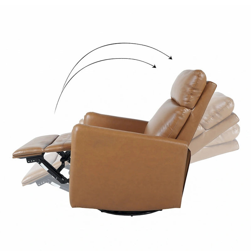 Fauteuil relax pivotant manuel classique
