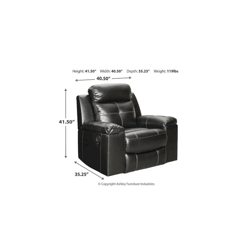Fauteuil inclinable, pivotant et basculant moderne