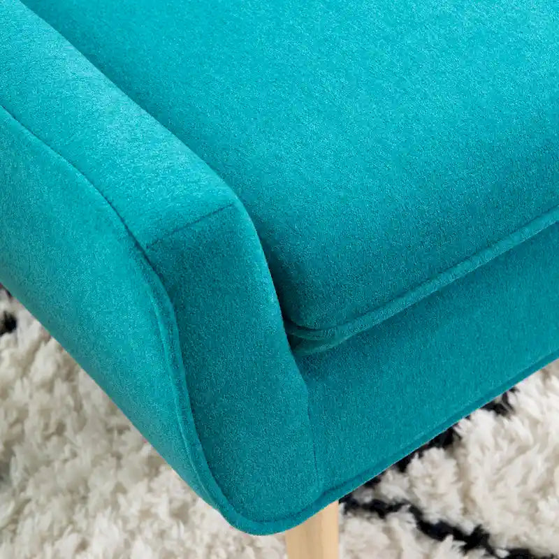 Chaise bleu vif