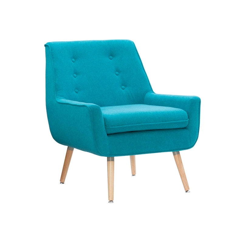 Chaise bleu vif