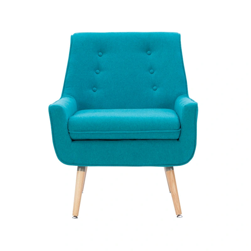 Chaise bleu vif