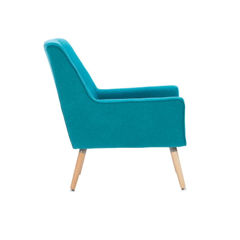 Chaise bleu vif