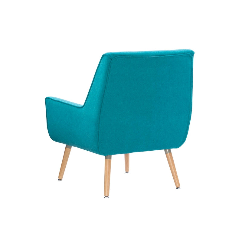 Chaise bleu vif