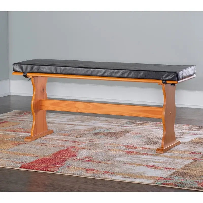 Chaise et banc de salle à manger Honey Pine
