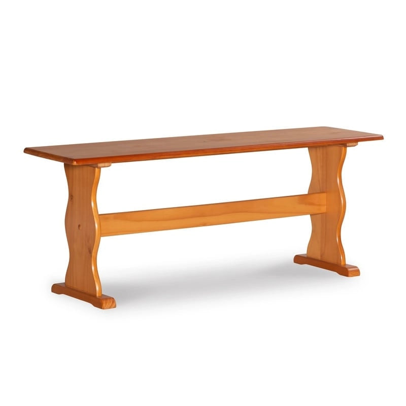 Chaise et banc de salle à manger Honey Pine
