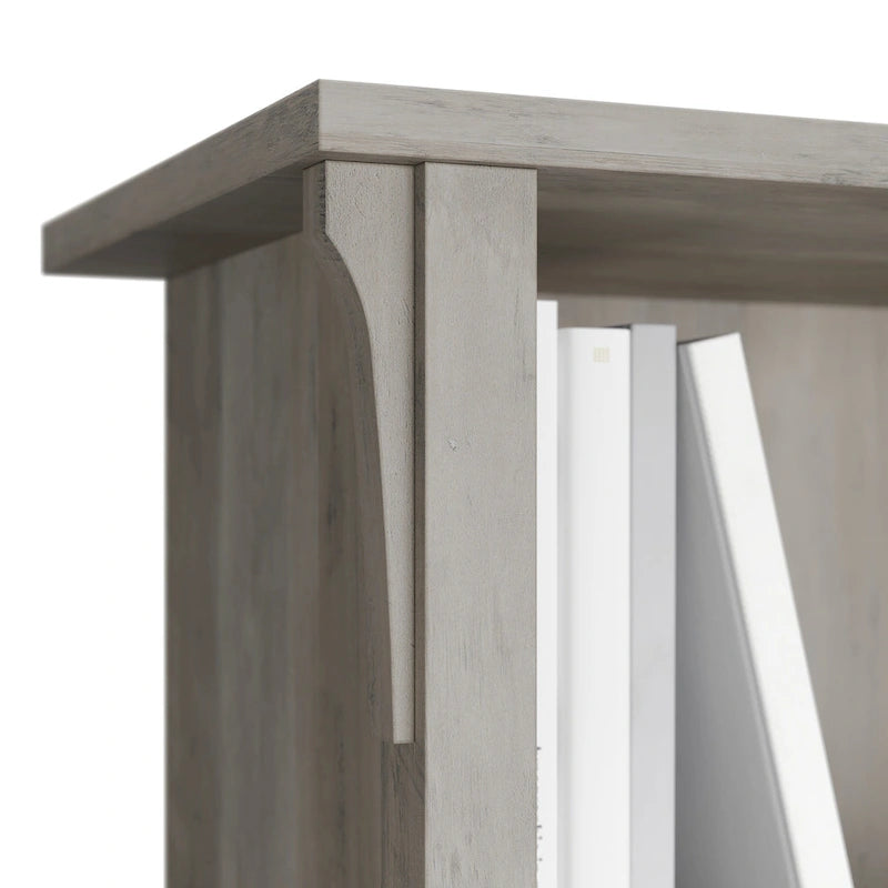 Bureau d'angle avec étagère de rangement
