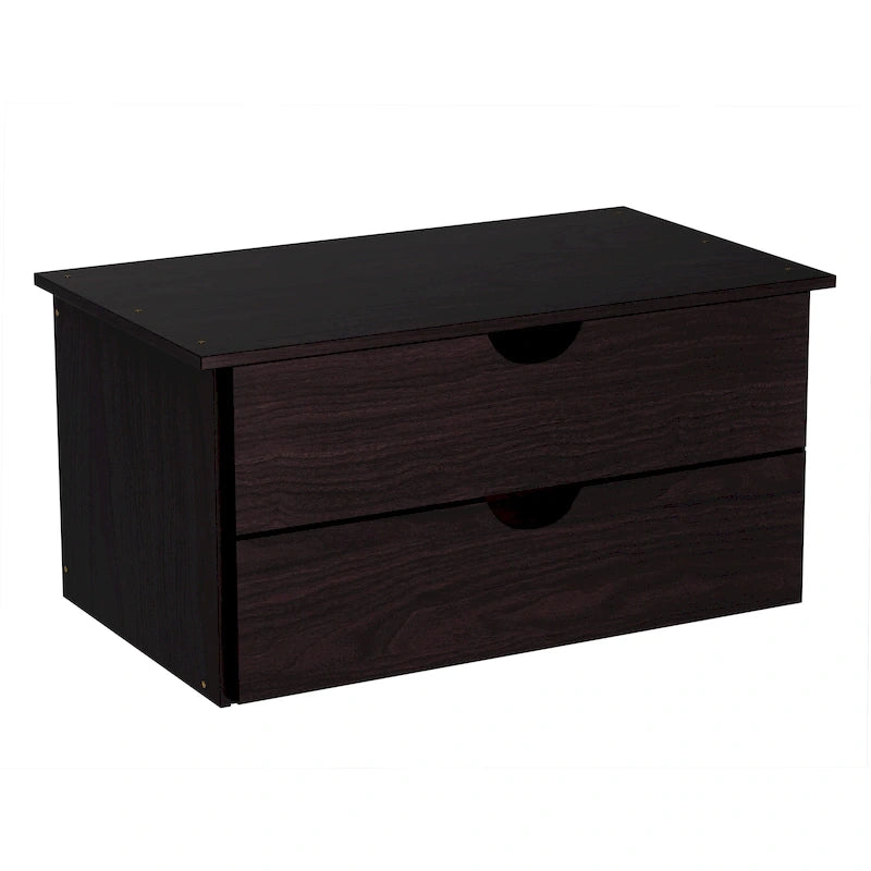 Meuble intérieur double tiroir en bois massif