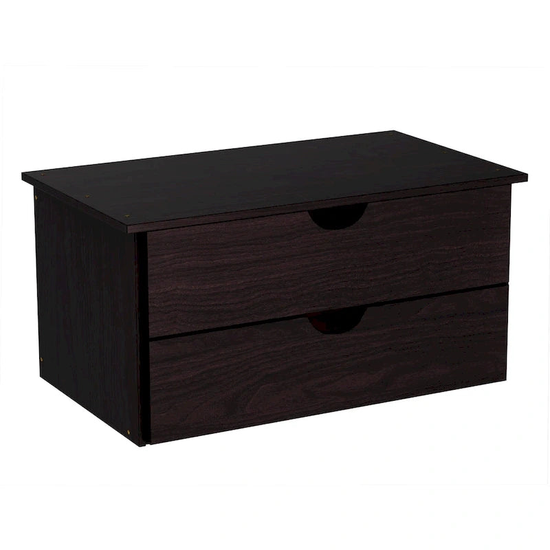 Meuble intérieur double tiroir en bois massif