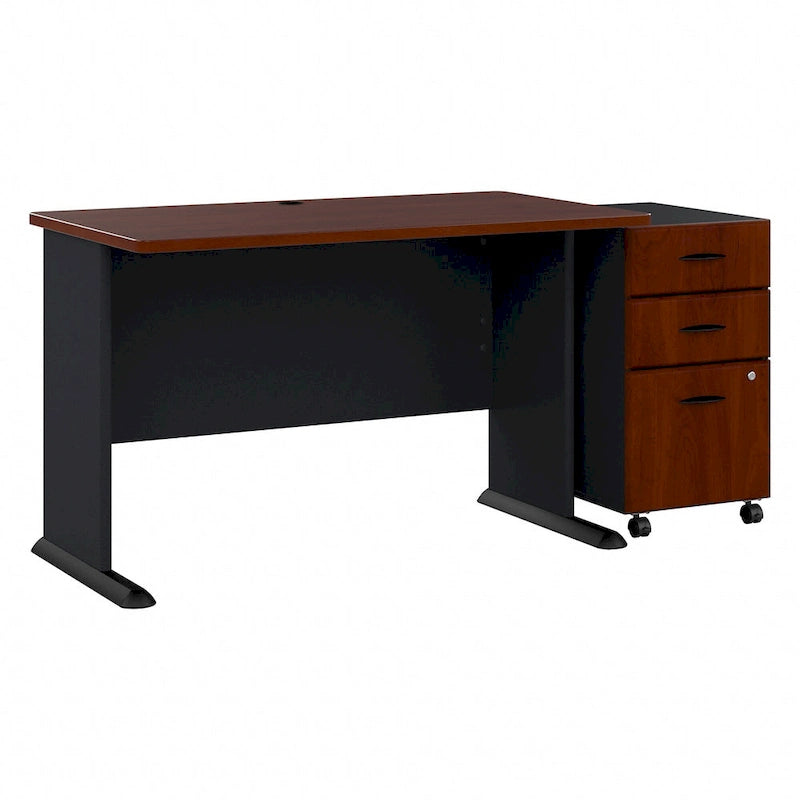 Bureau à caissons mobiles