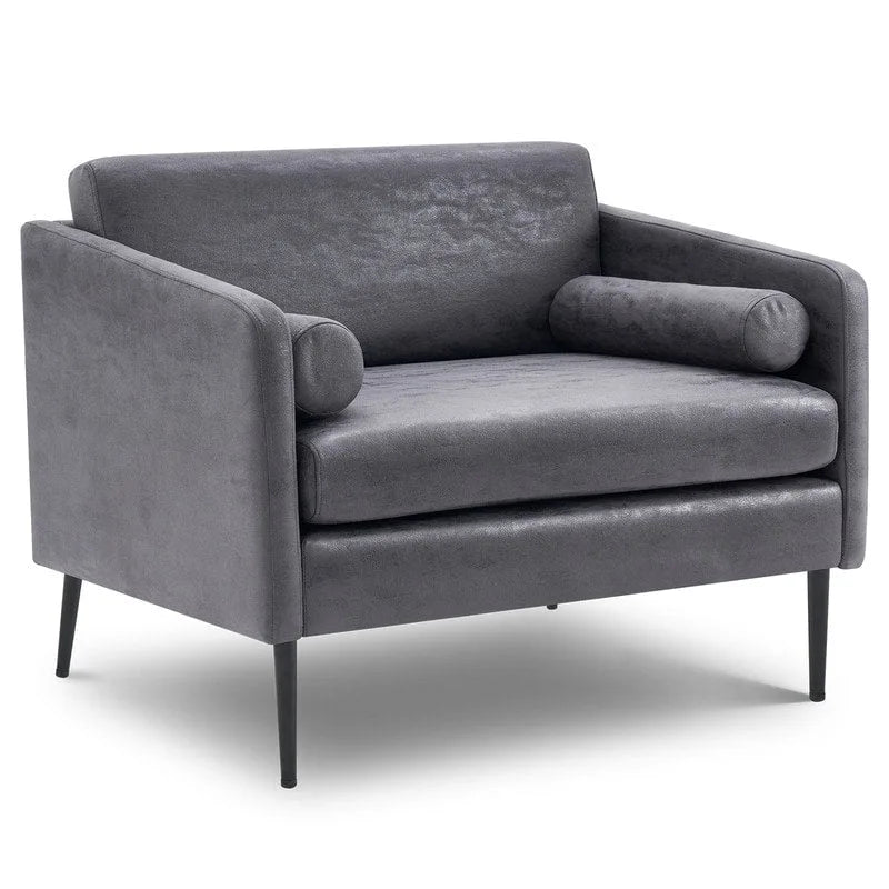 Chaise de détente enveloppante en tissu