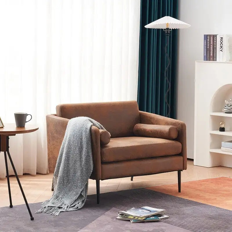 Chaise de détente enveloppante en tissu