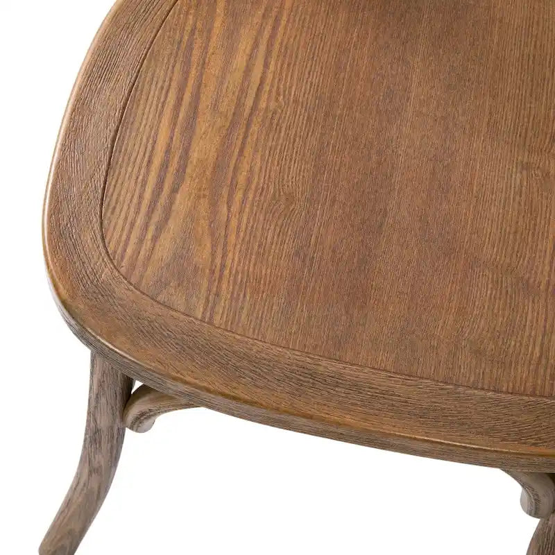 Chaise à dossier en X