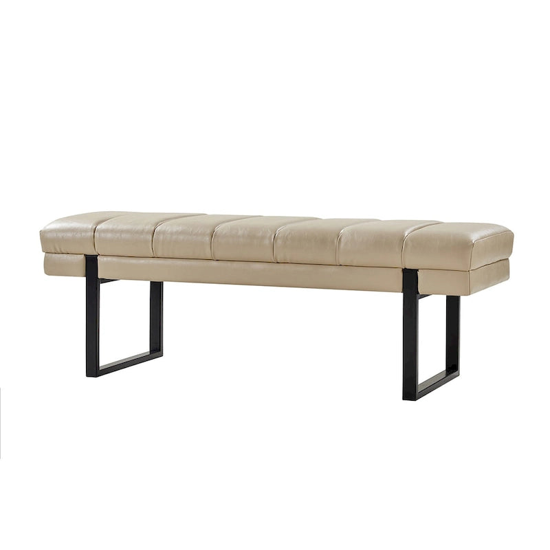 Banc matelassé de 52,5 pouces