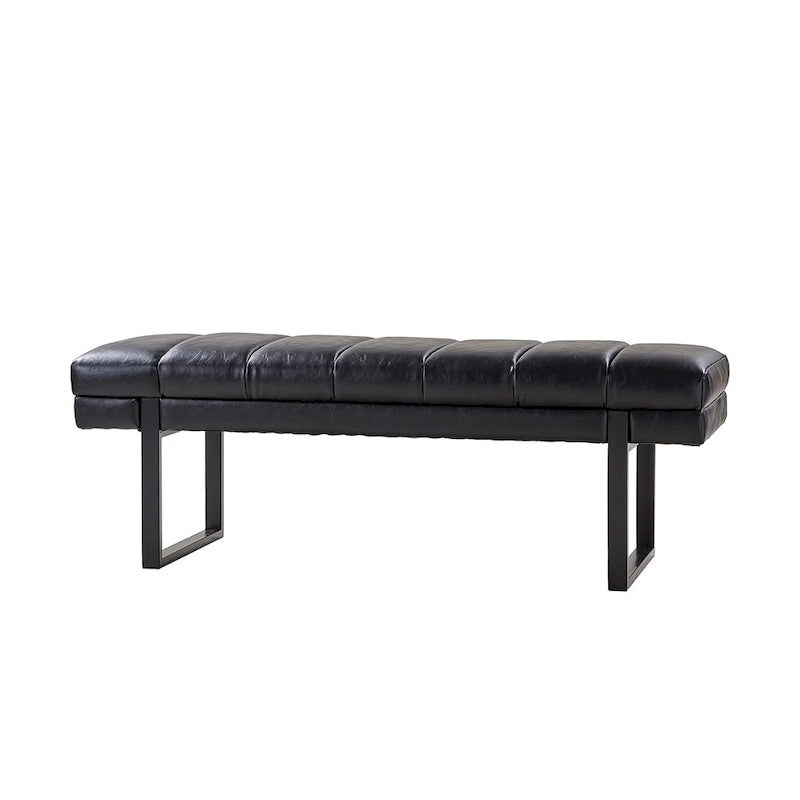 Banc matelassé de 52,5 pouces