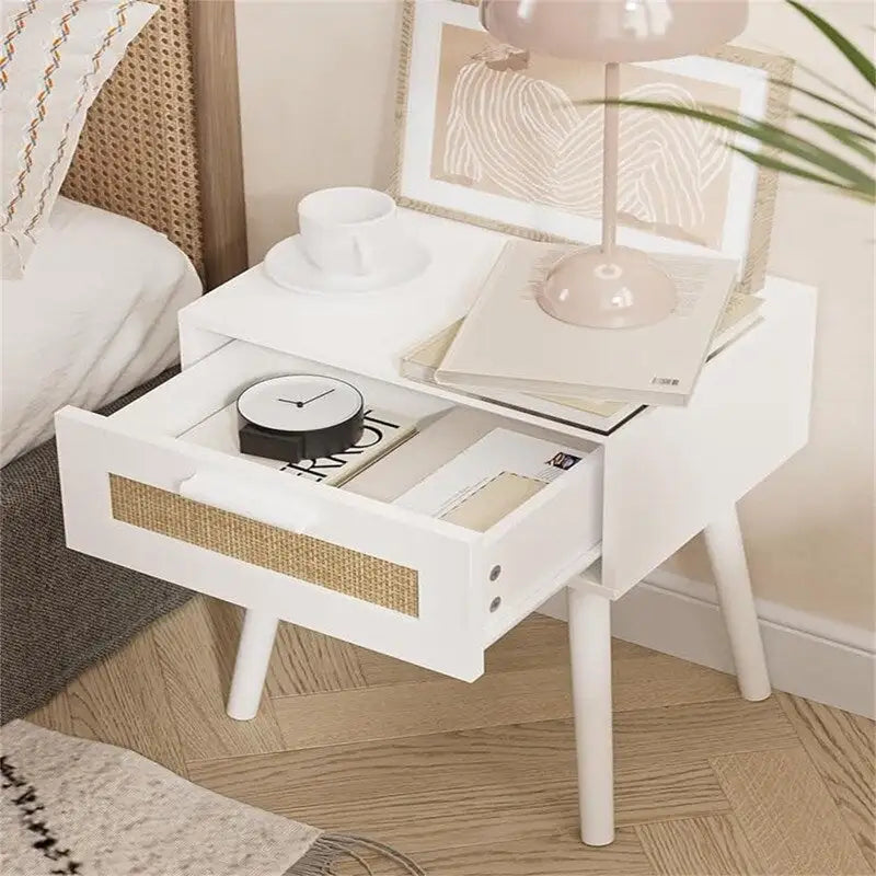 Tables de nuit en bois pour chambre à coucher