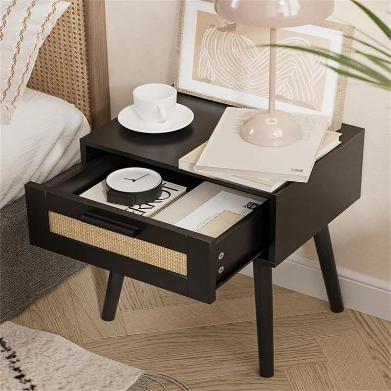 Tables de nuit en bois pour chambre à coucher