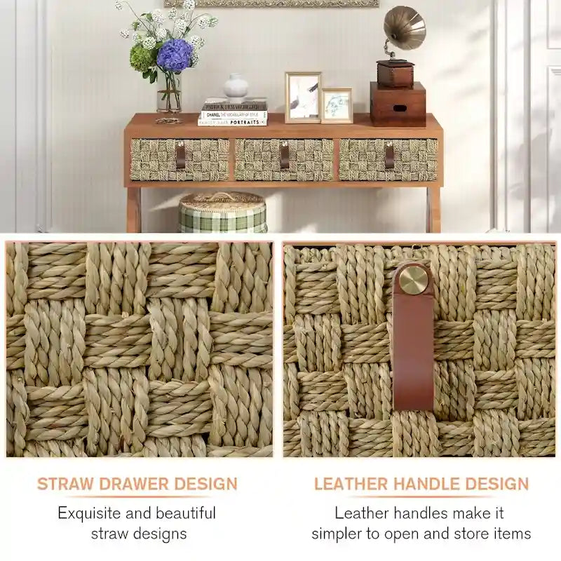Console moderne en bois